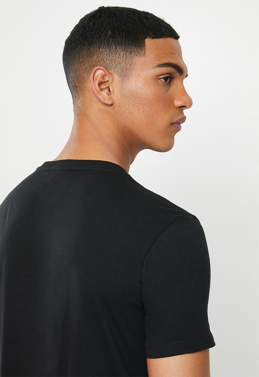 Replay - Black side printed logo - black