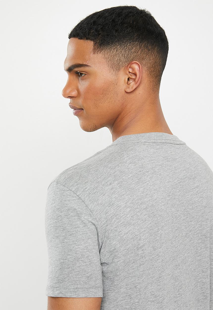 Replay - Grey center chest tee - grey