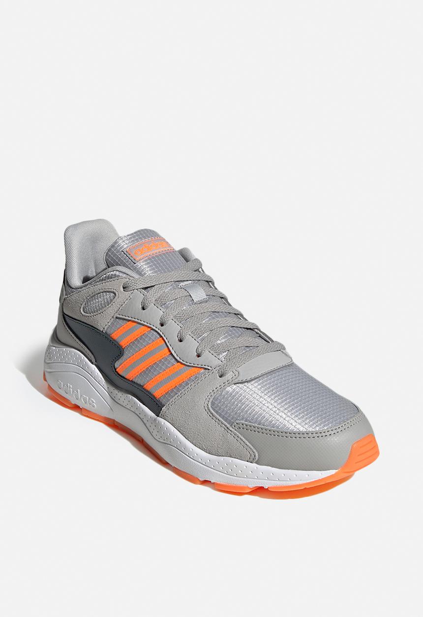 adidas Performance - Crazychaos shoes - grey two / signal orange / legacy blue