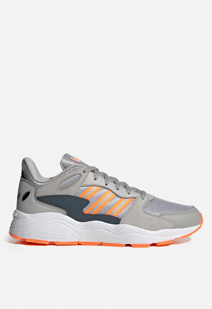 adidas Performance - Crazychaos shoes - grey two / signal orange / legacy blue