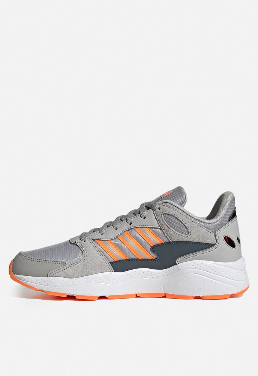 adidas Performance - Crazychaos shoes - grey two / signal orange / legacy blue