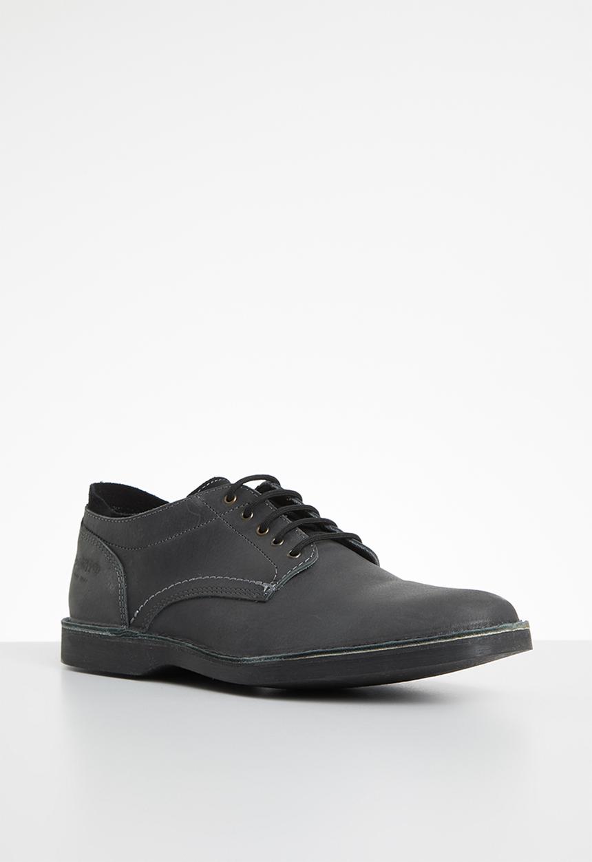 Grasshoppers - Tommy leather shoe - charcoal