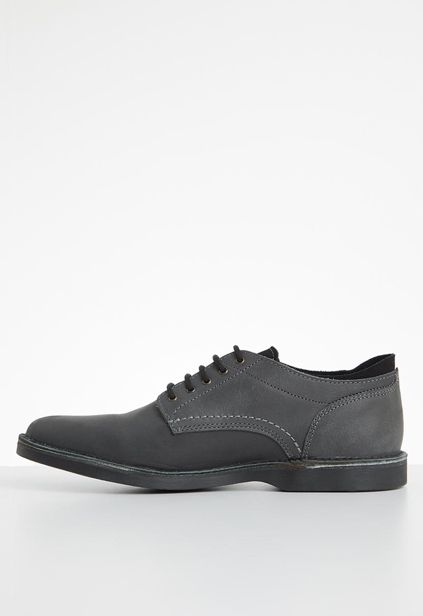 Grasshoppers - Tommy leather shoe - charcoal