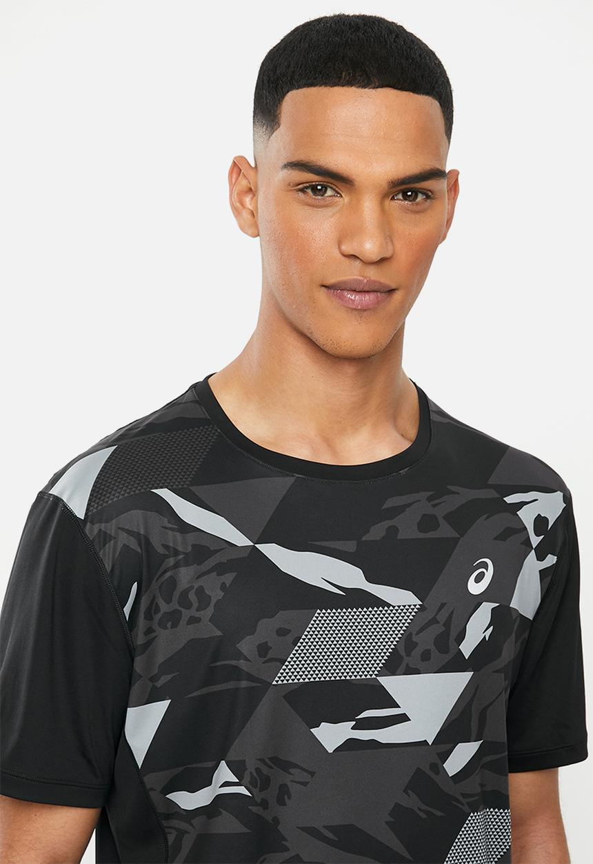 ASICS - Future camo ss top - camo performance black