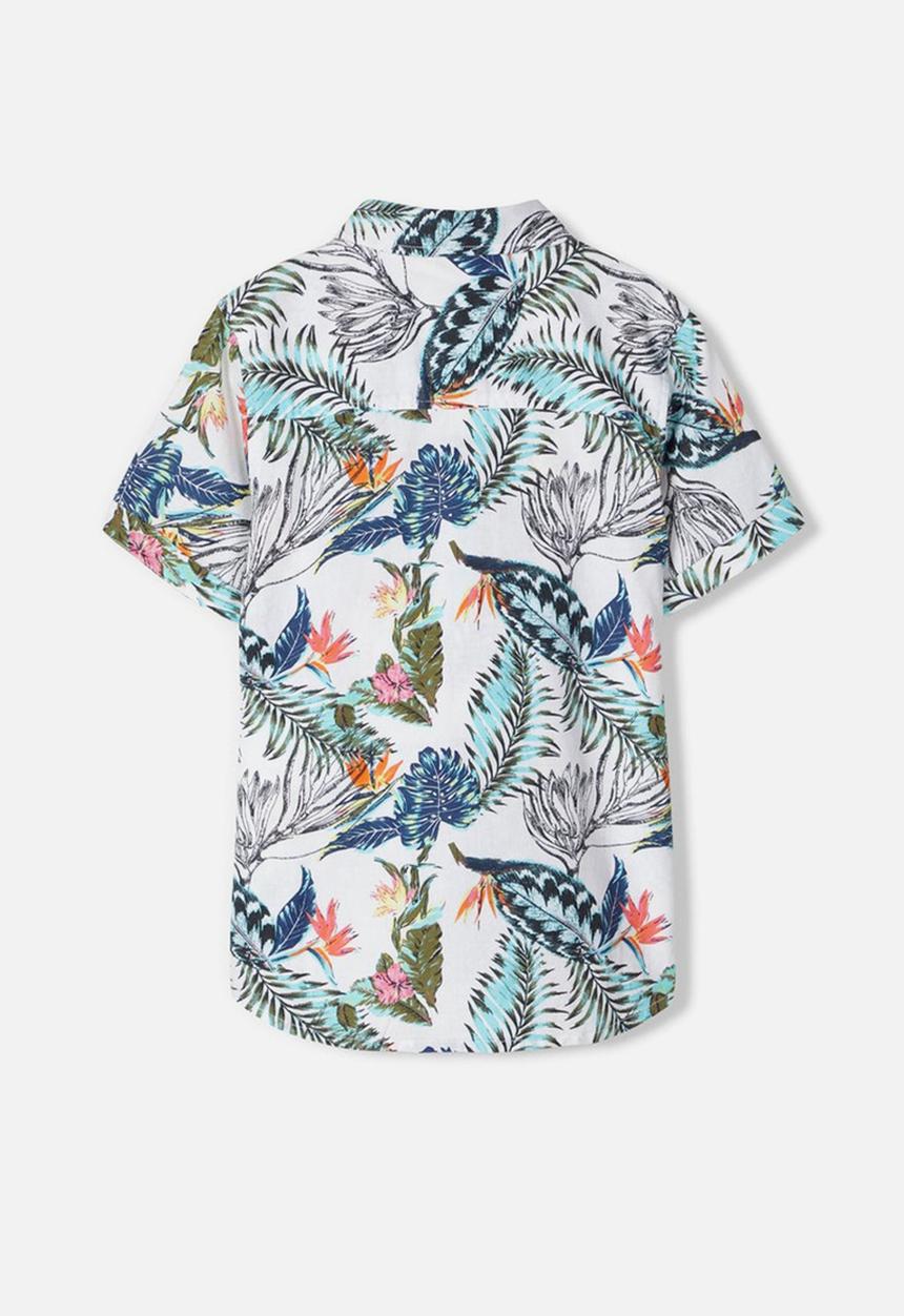 Name It - Hornbill short sleeve shirt - bright white
