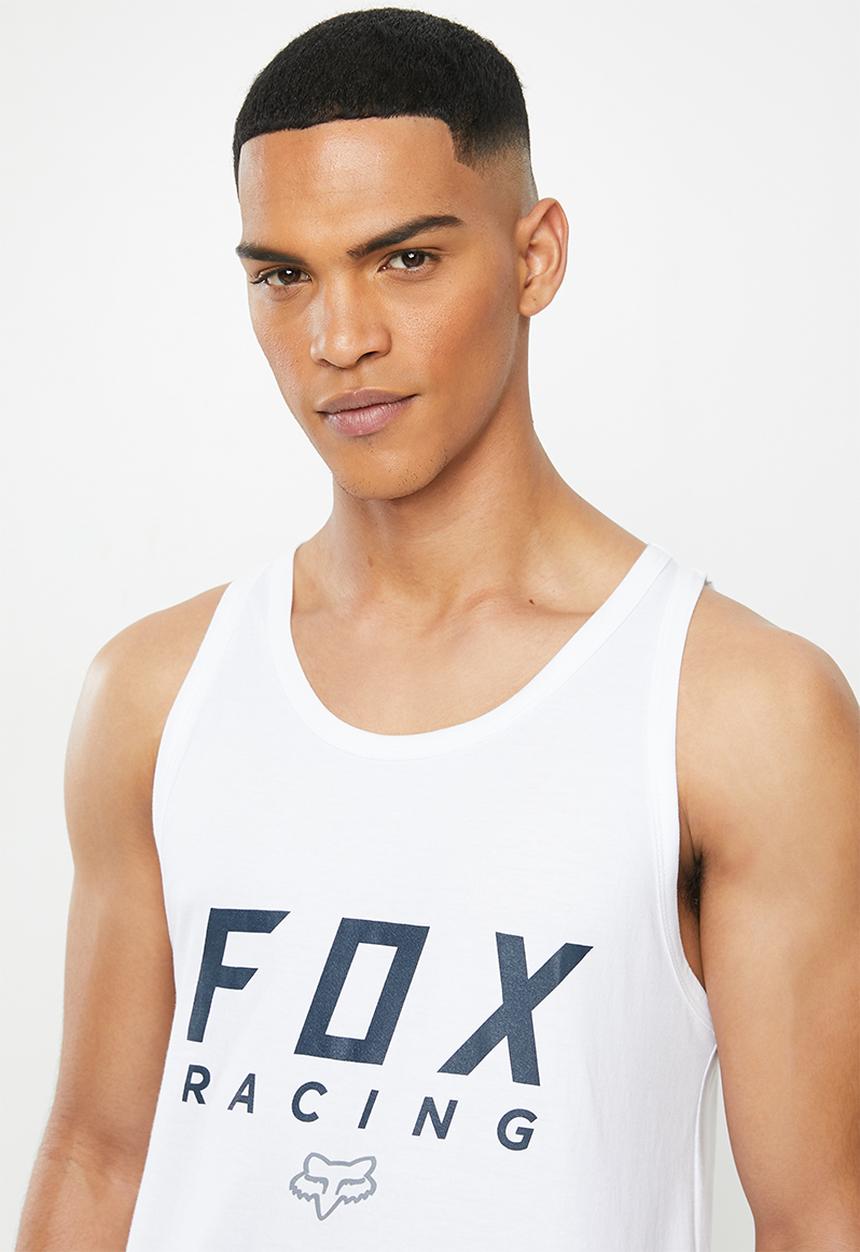 Fox - Race tank - white