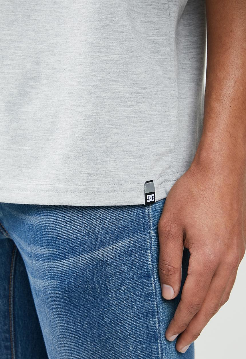 DC - Built not bought short sleeve tee - grey