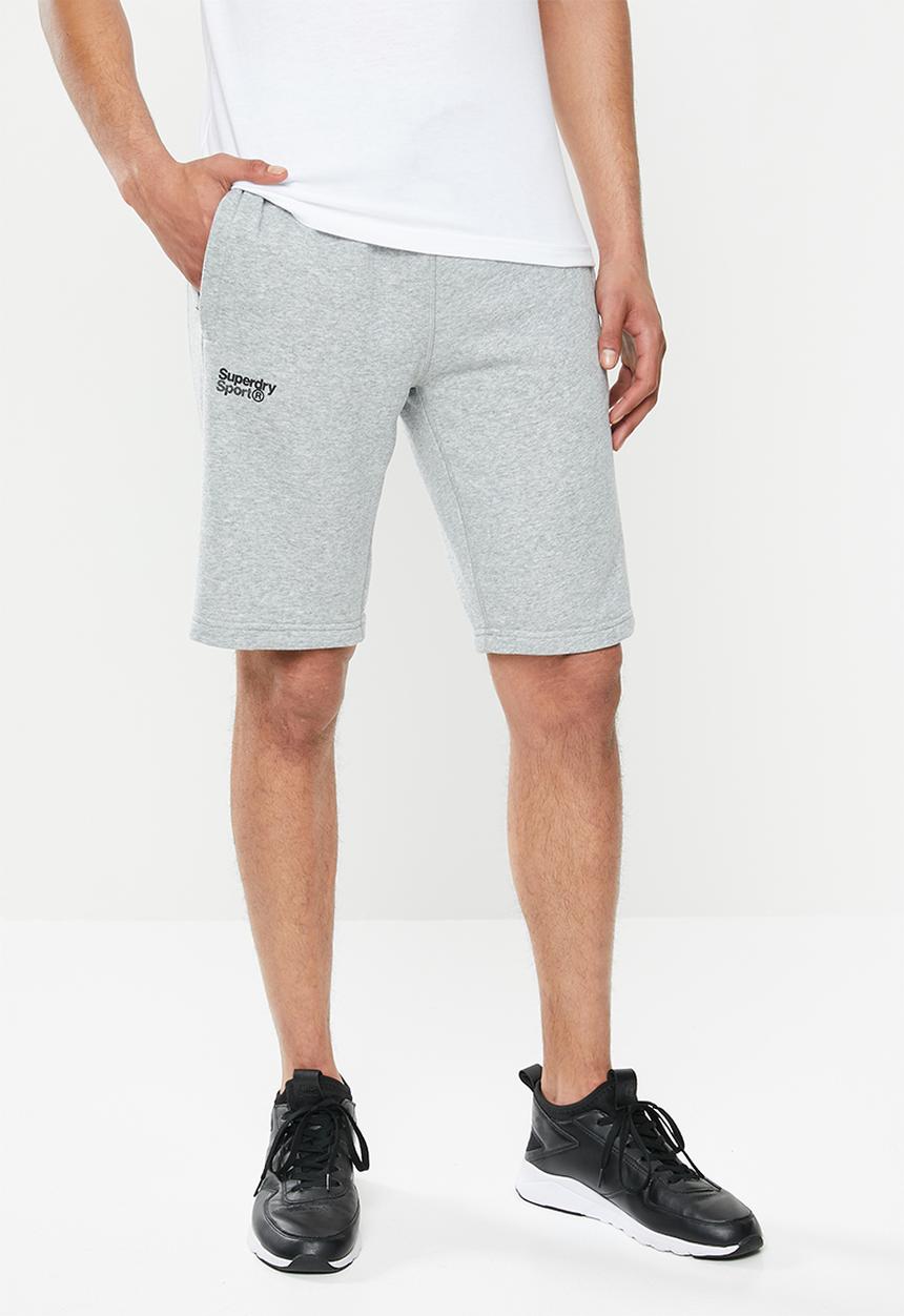 Superdry. - Core sport shorts - grey