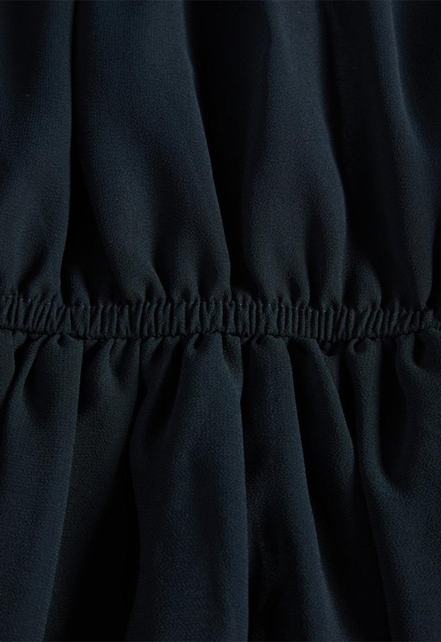 Name It - Vilusi ruffle trim dress - navy