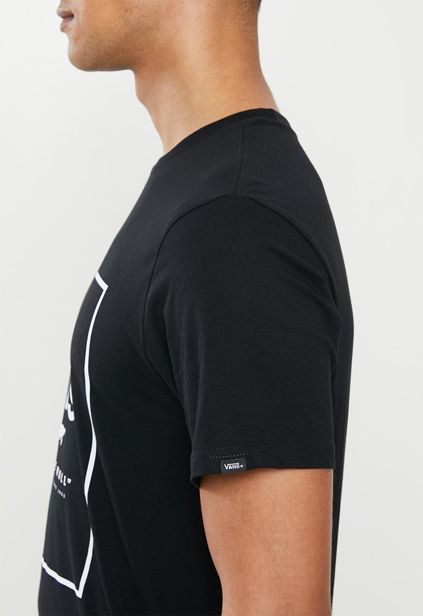 Vans - Print box tee - black & white