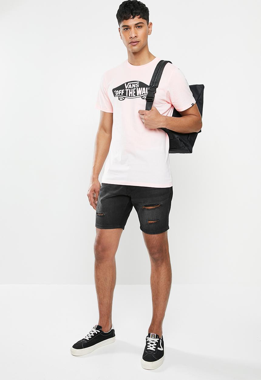 Vans - Vans otw tee -vans cool pink & black
