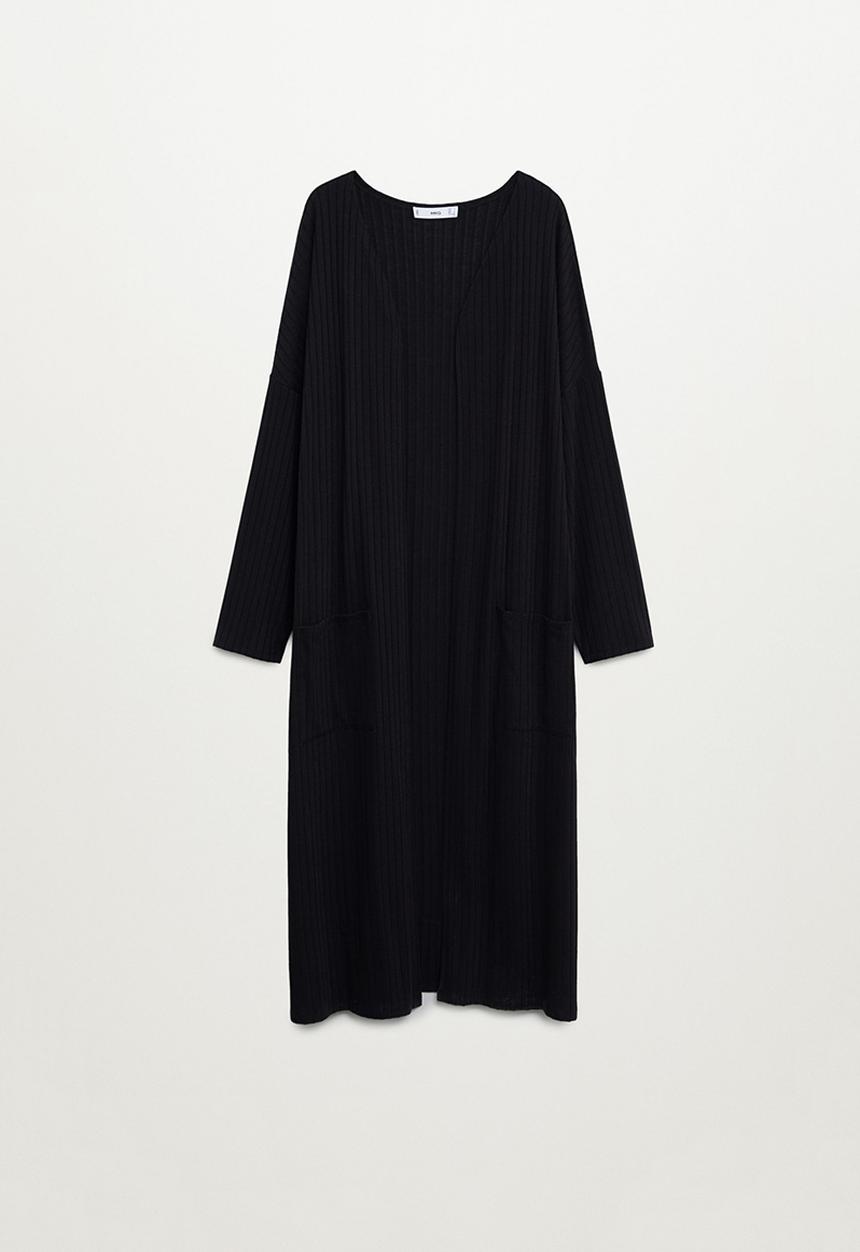 MANGO - Cardigan azalee - black