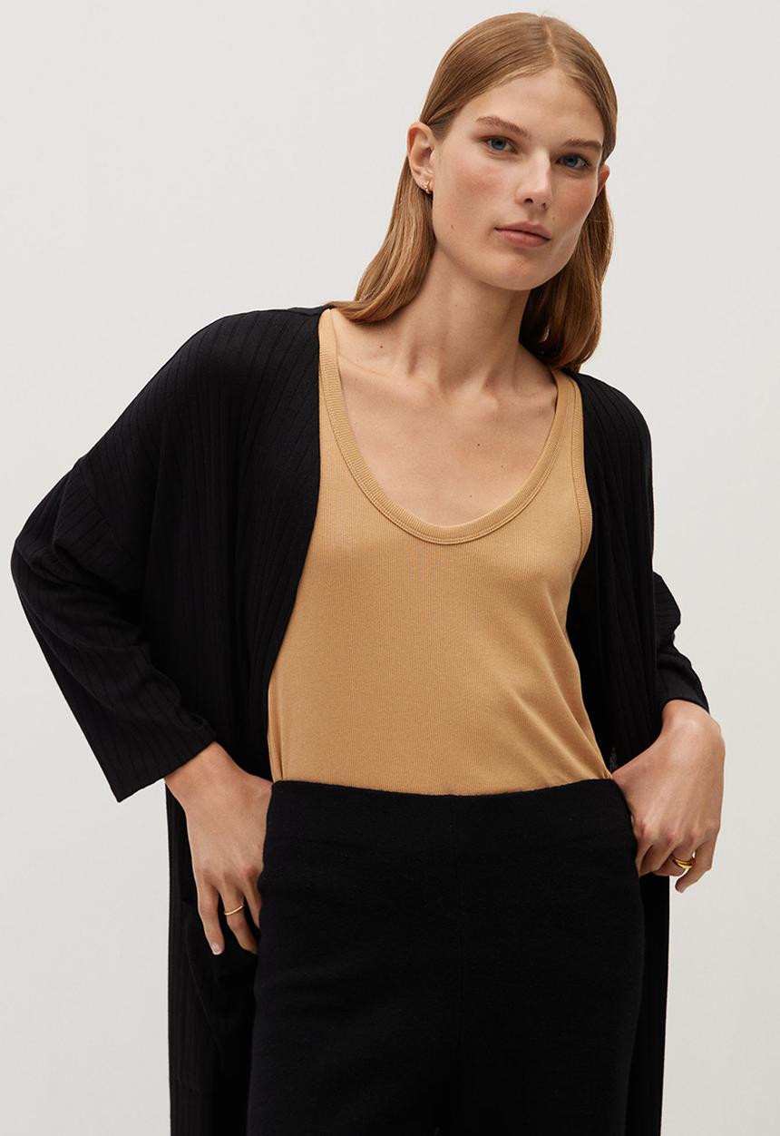 MANGO - Cardigan azalee - black
