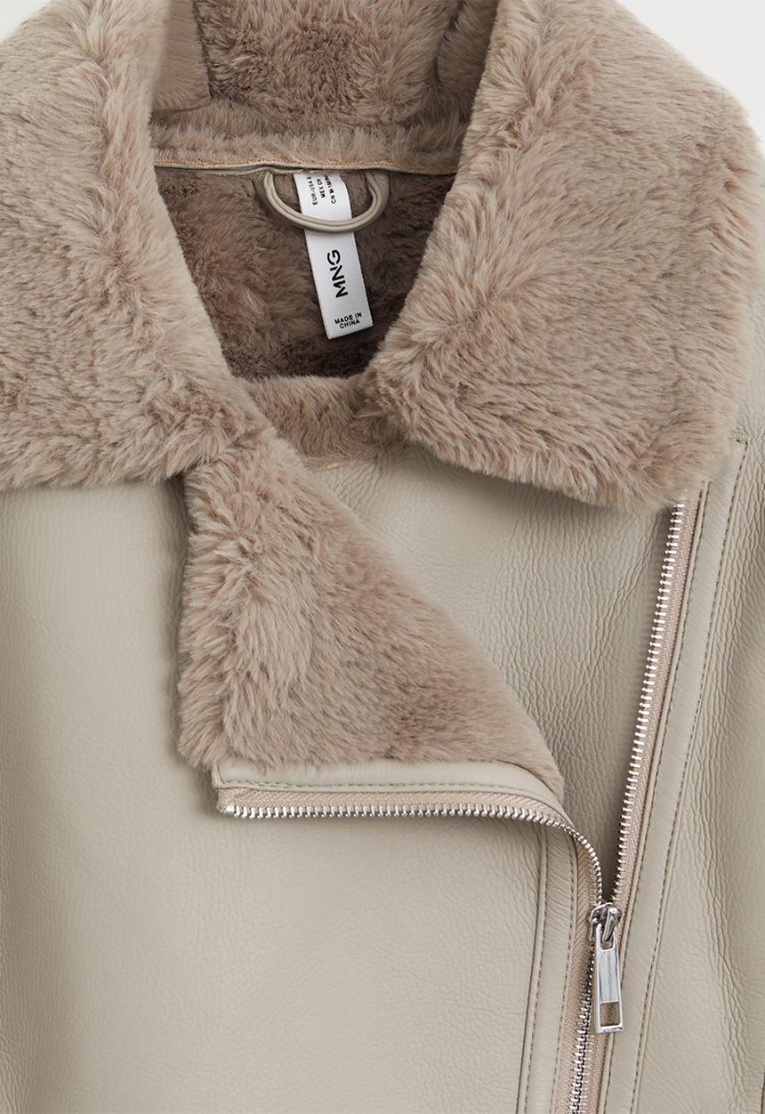 MANGO - Jacket cadi - light pastel grey