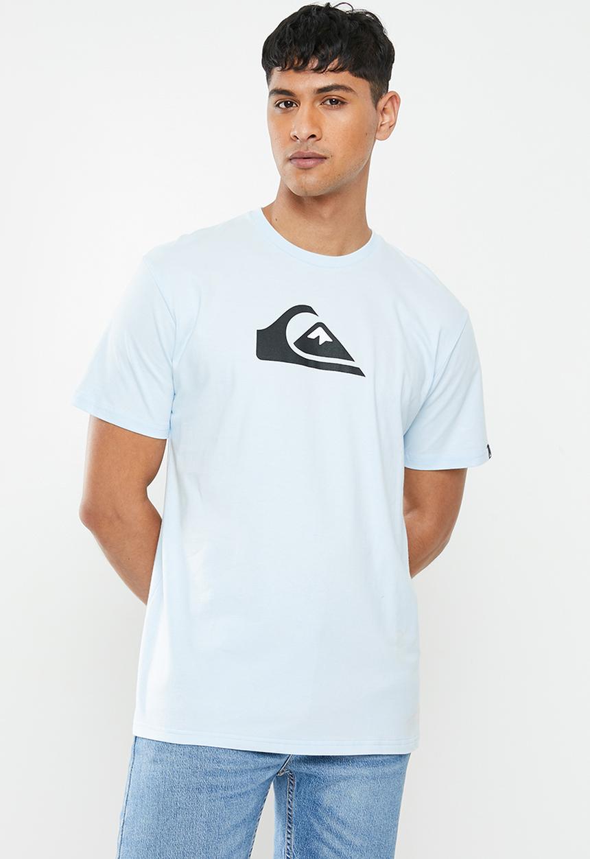 Quiksilver - Comp logo short sleeve tee - blue