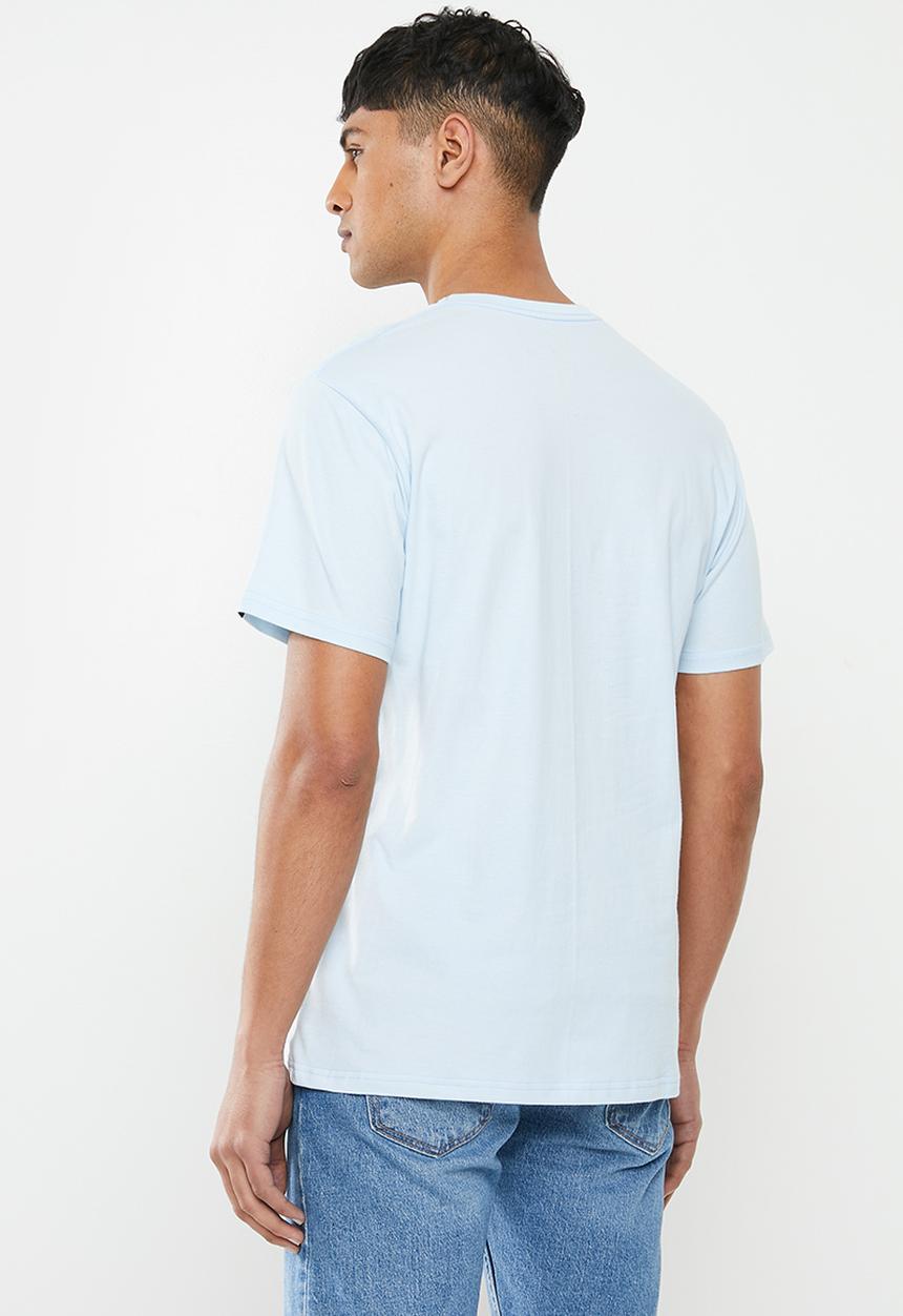 Quiksilver - Comp logo short sleeve tee - blue