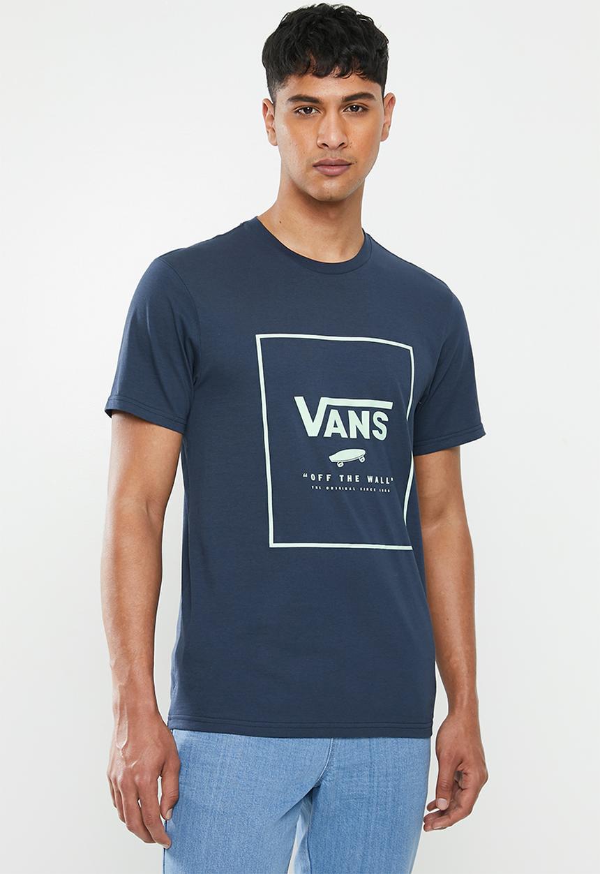 Vans - Print box tee - blue 