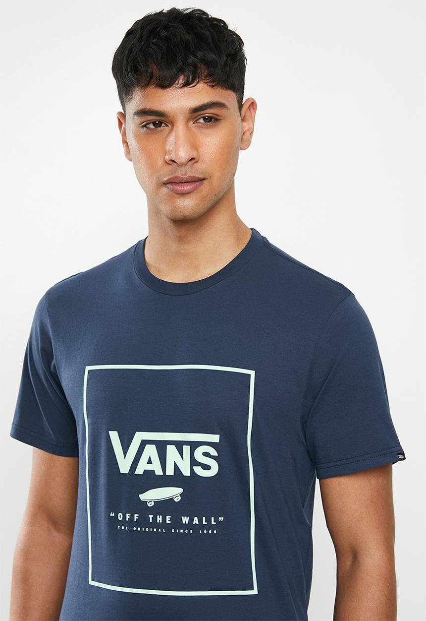 Vans - Print box tee - blue 