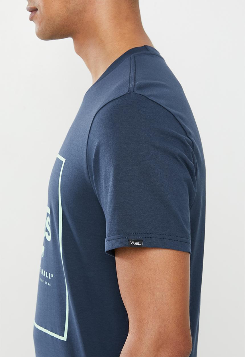 Vans - Print box tee - blue 