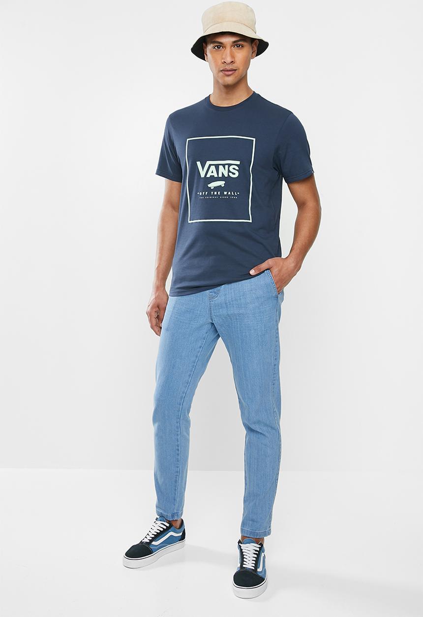 Vans - Print box tee - blue 