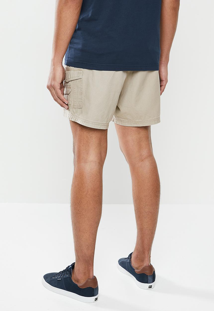 JEEP - Hardwearing fixed wb mountain man shorts - beige