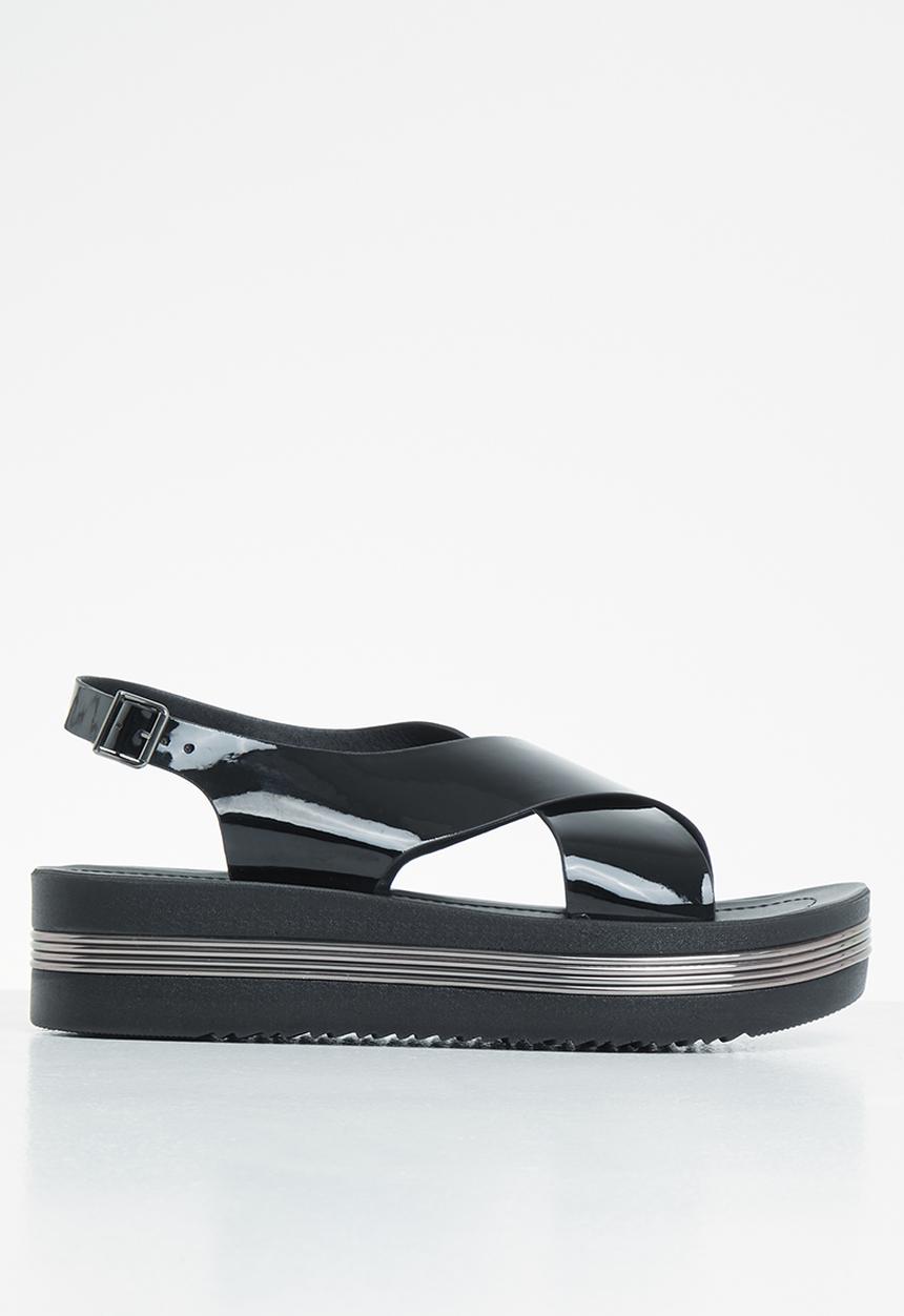 Footwork - Funky sandal - black