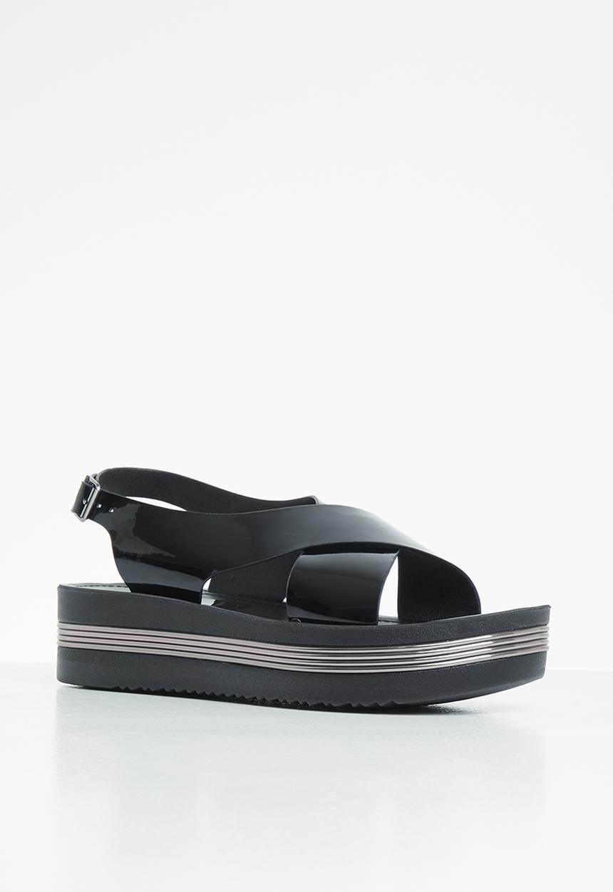 Footwork - Funky sandal - black