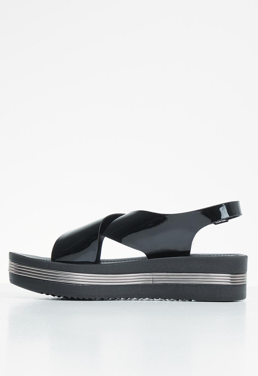Footwork - Funky sandal - black