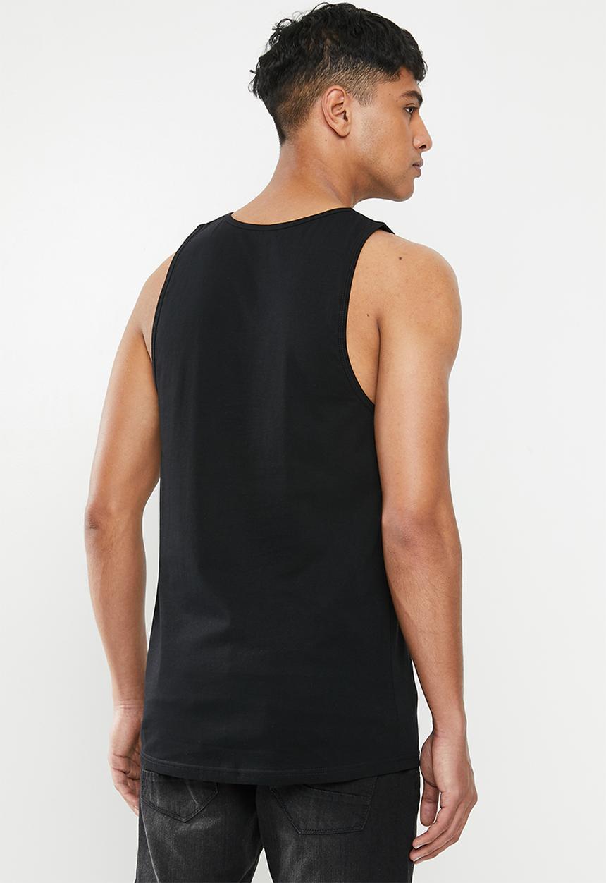 Vans - Print box tank - black & white
