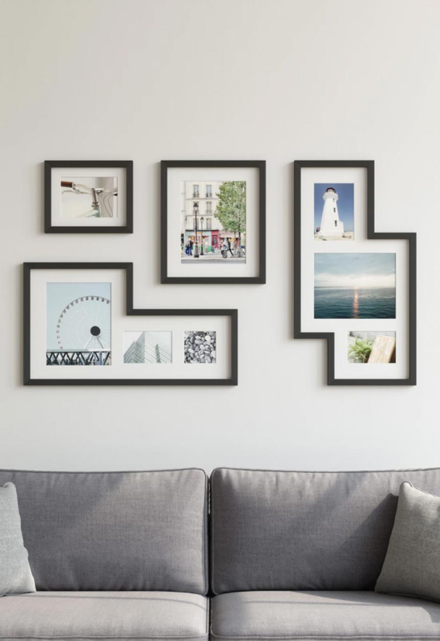 Umbra - Mingle gallery photo display - black