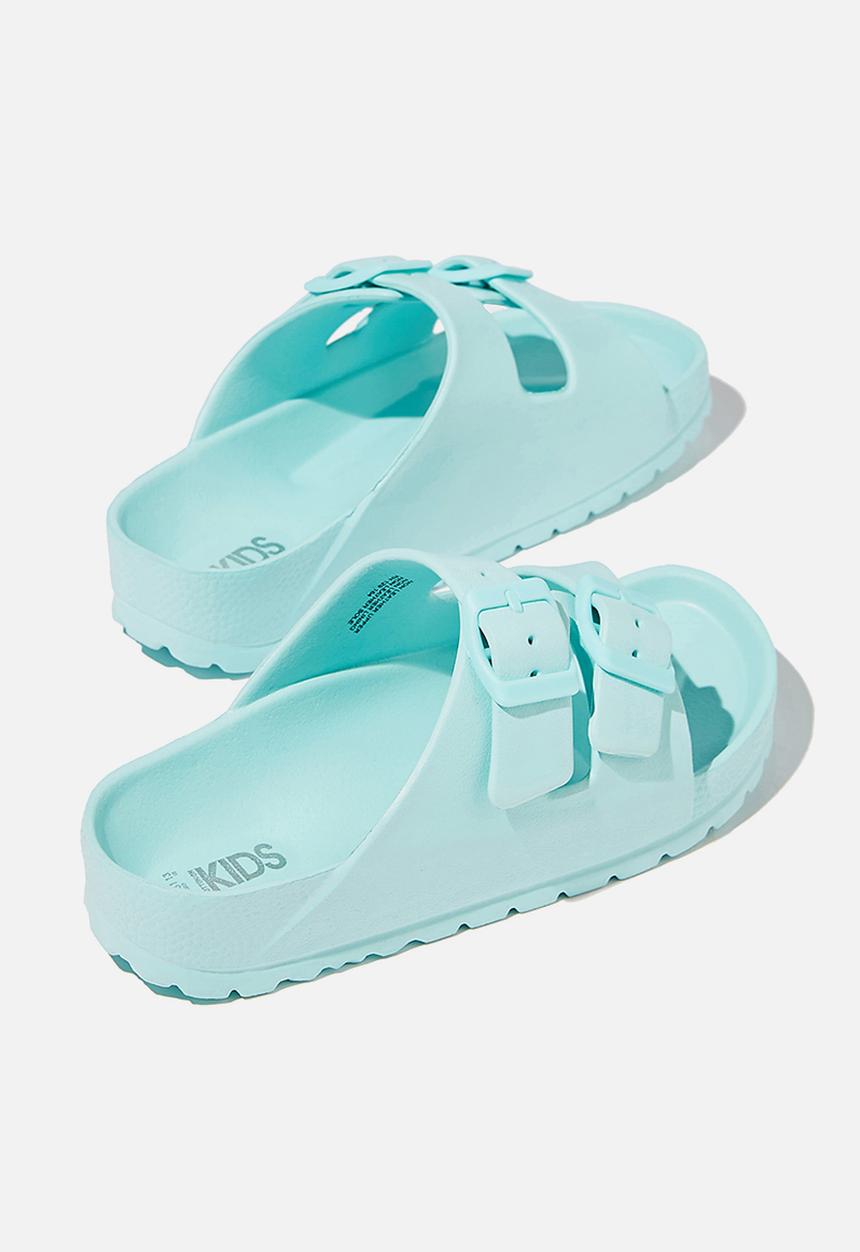 Cotton On - Twin strap slide - dream blue