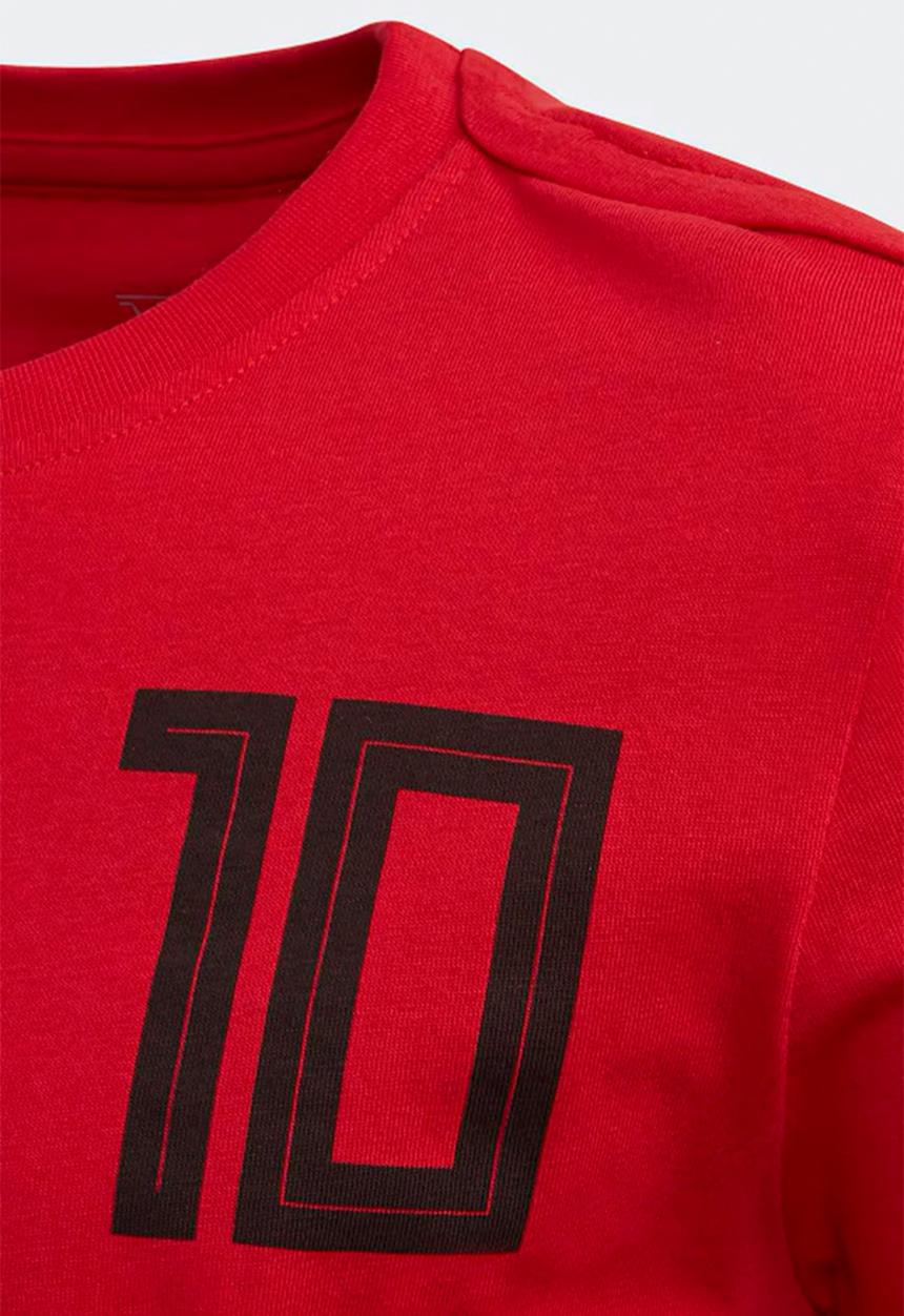 adidas Performance - Salah 10 short sleeve tee - scarlet