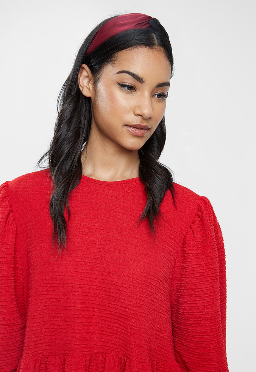Superbalist - Two-tone aliceband - black & burgundy