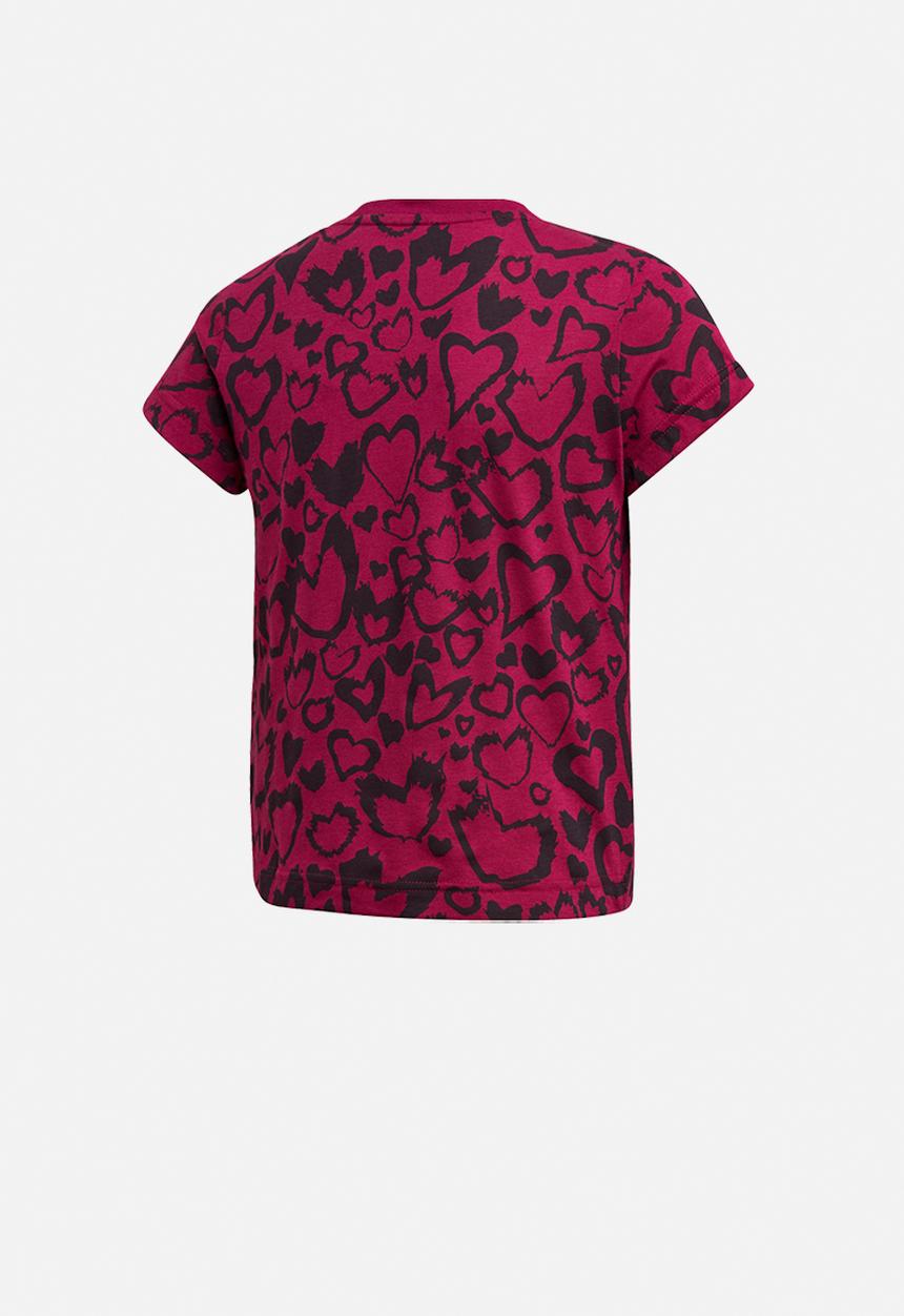 adidas Originals - Girls mh short sleeve graphic tee - multi