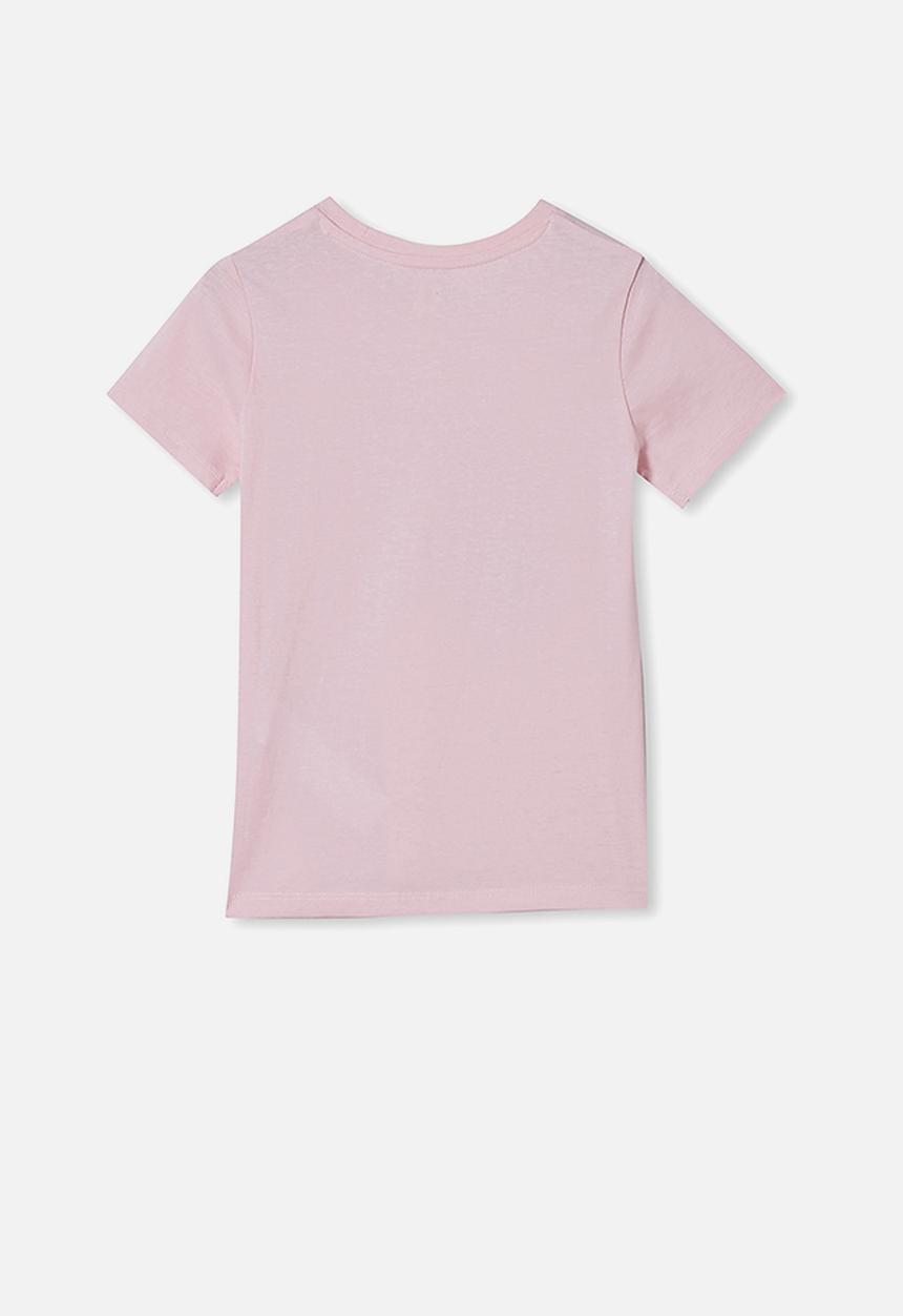 Cotton On - Penelope short sleeve tee - pink quartz/future is beautiful