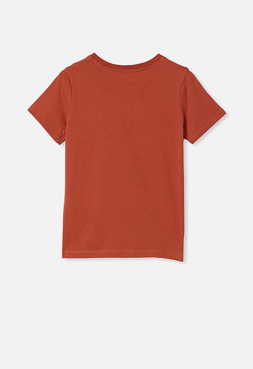 Cotton On - Penelope short sleeve tee - roasted almond & wild child