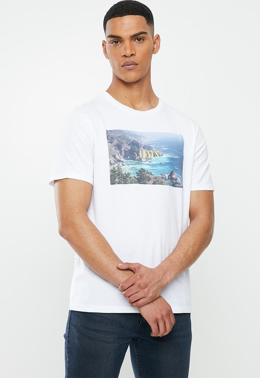 Levi’s® - Graphic crewneck bi photo tee - white