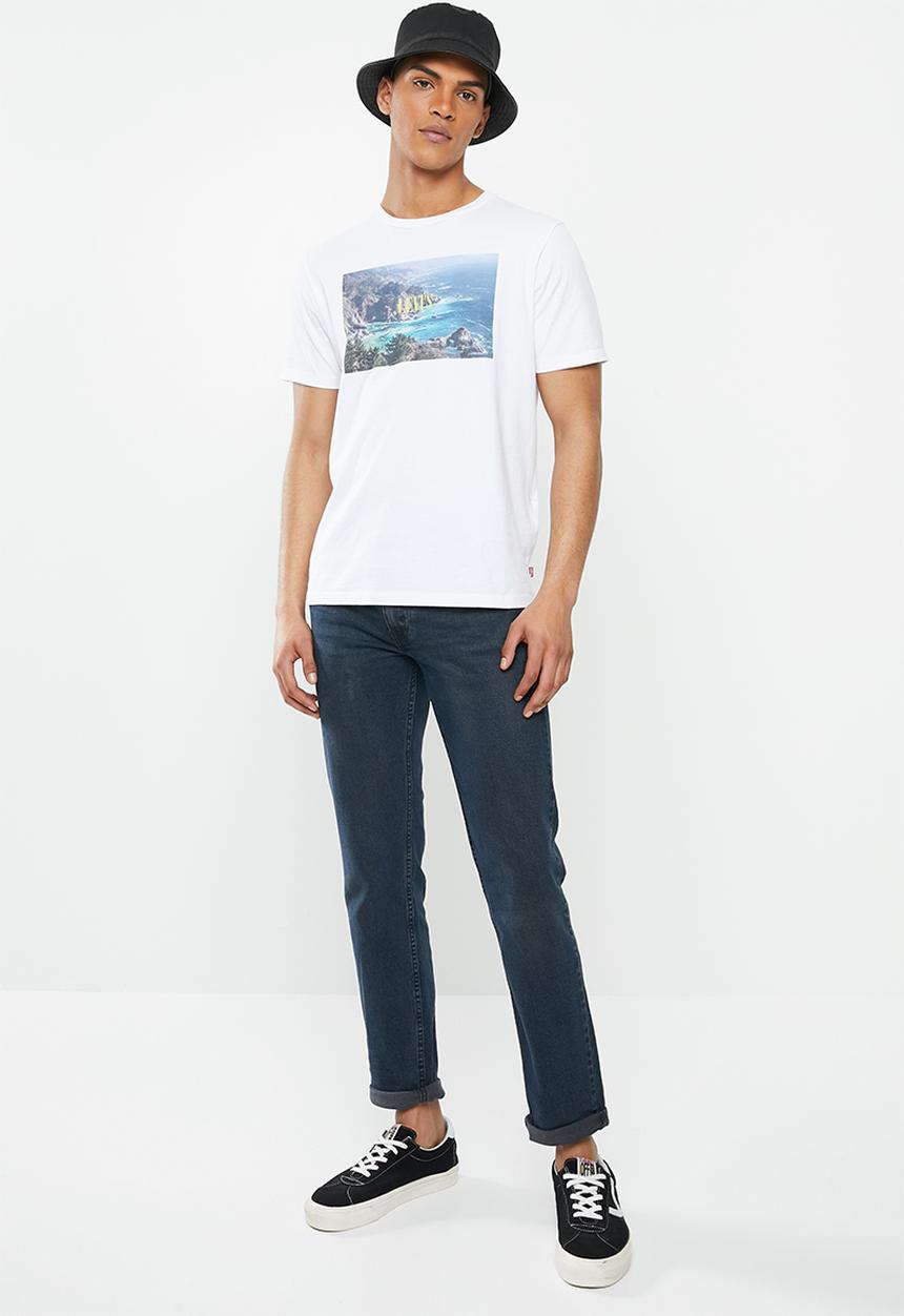 Levi’s® - Graphic crewneck bi photo tee - white