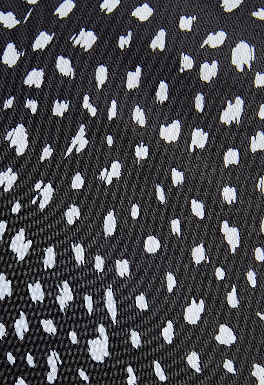Superbalist - Long midi slip skirt - black & white