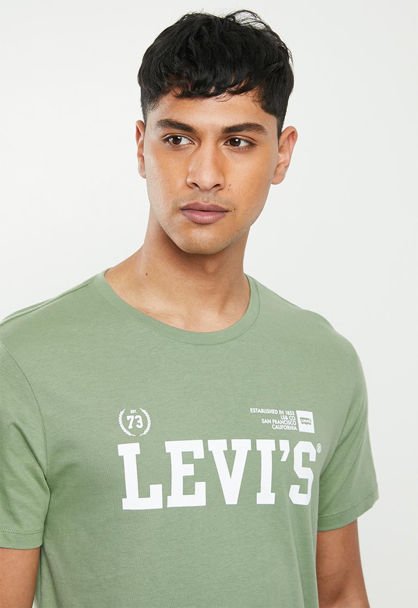 Levi’s® - Short sleeve graphic brand 87 T-shirt - green
