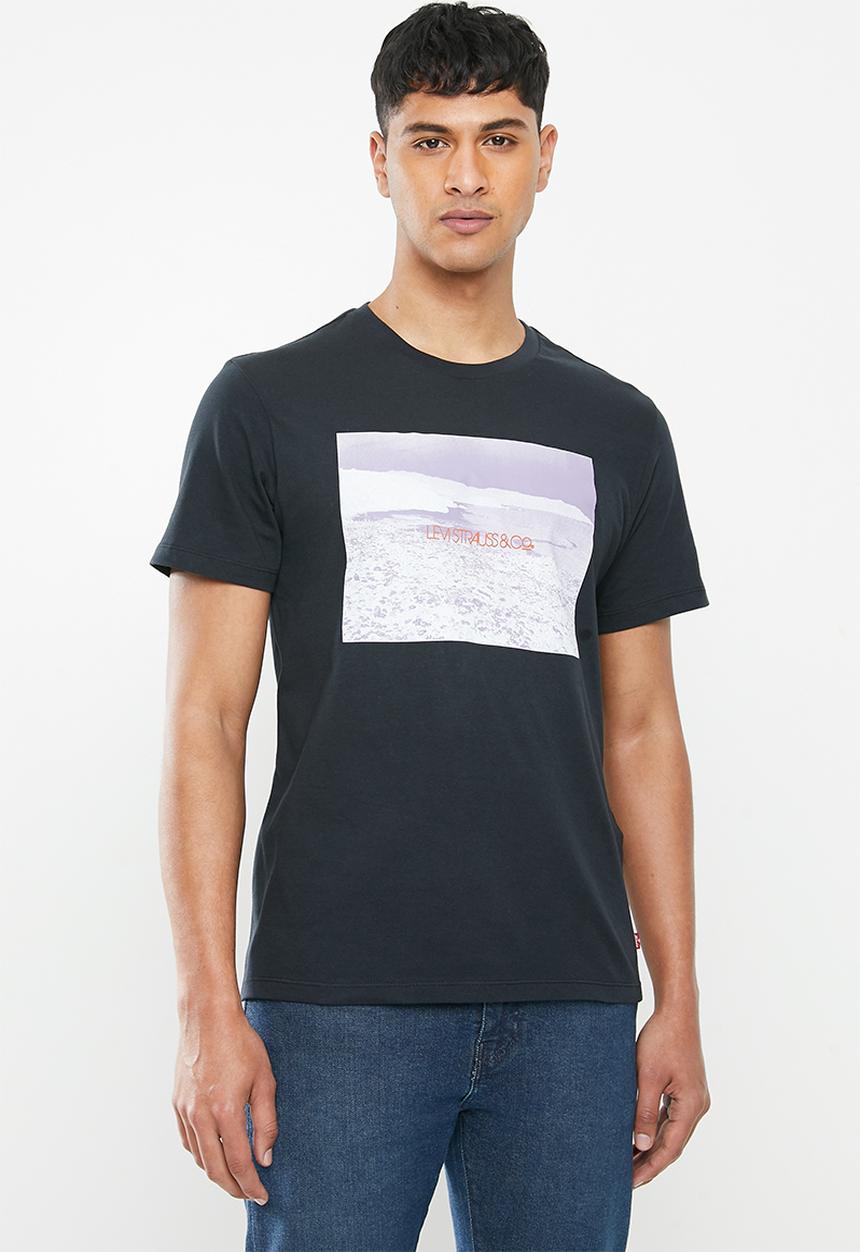 Levi’s® - Graphic crew neck bi photo tee - black