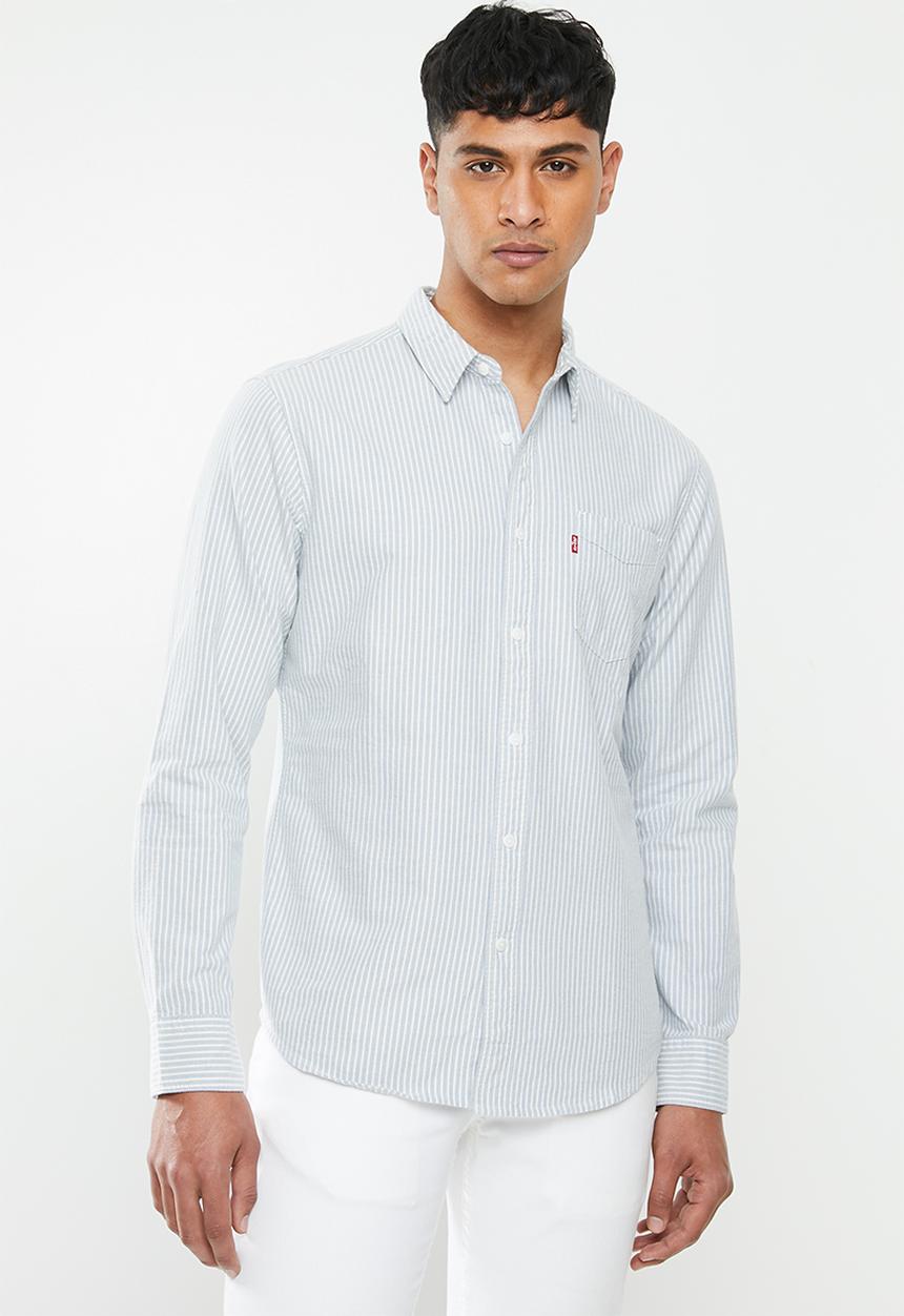 Levi’s® - Sunset 1 pocket Amelie stripe standard - blue & white
