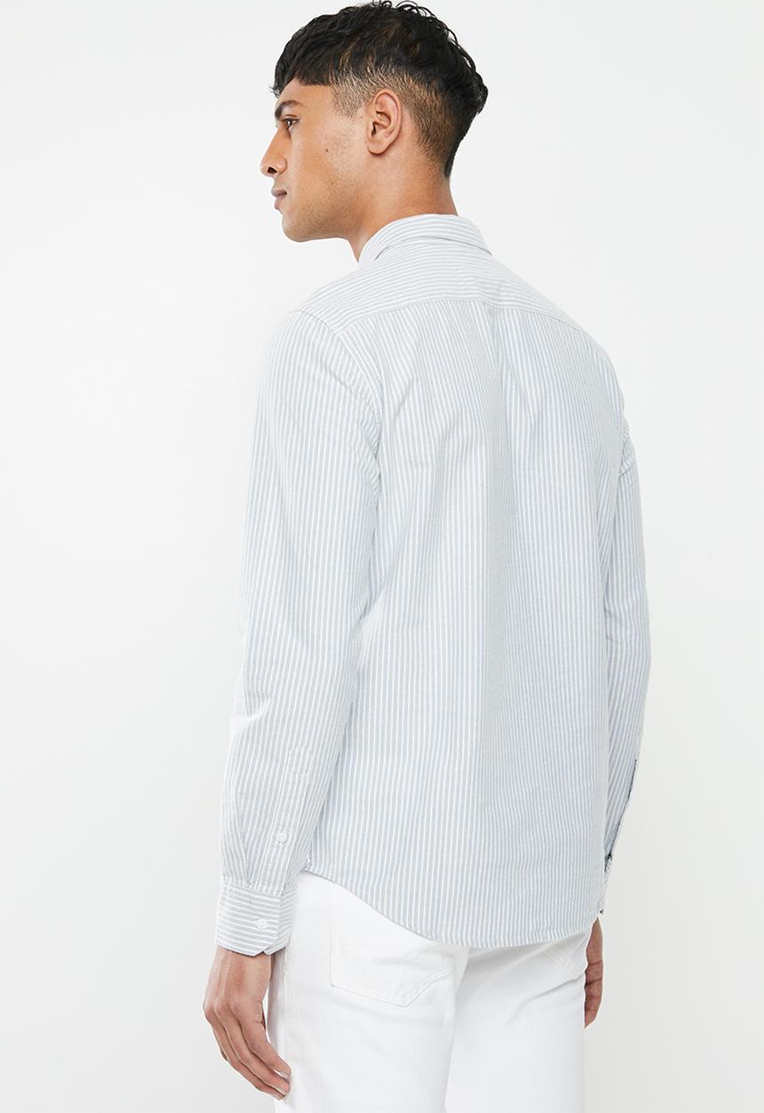 Levi’s® - Sunset 1 pocket Amelie stripe standard - blue & white