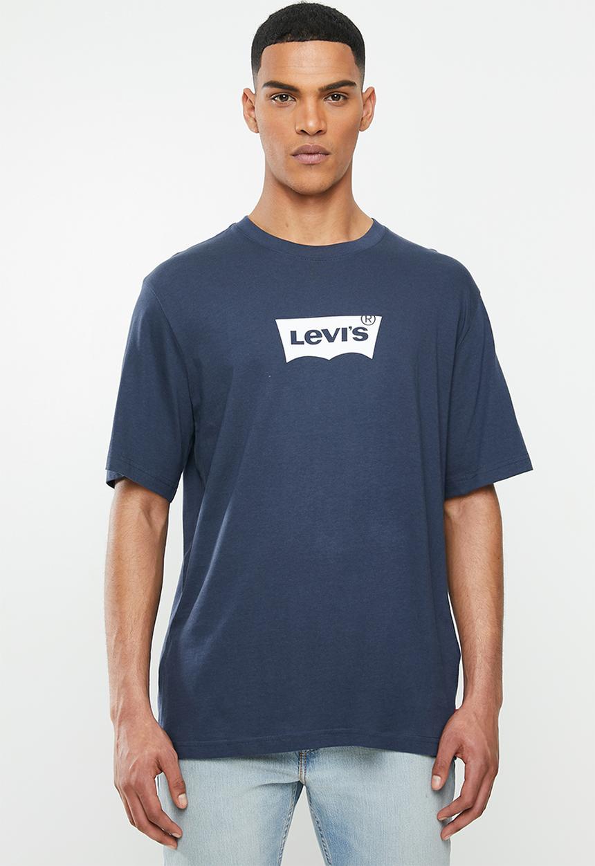 Levi’s® - Short sleeve graphic brand  T-shirt- colony blue