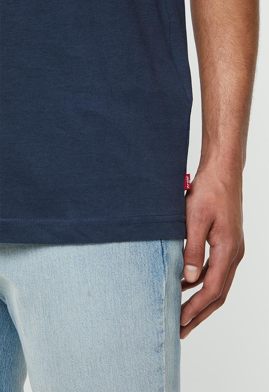Levi’s® - Short sleeve graphic brand  T-shirt- colony blue