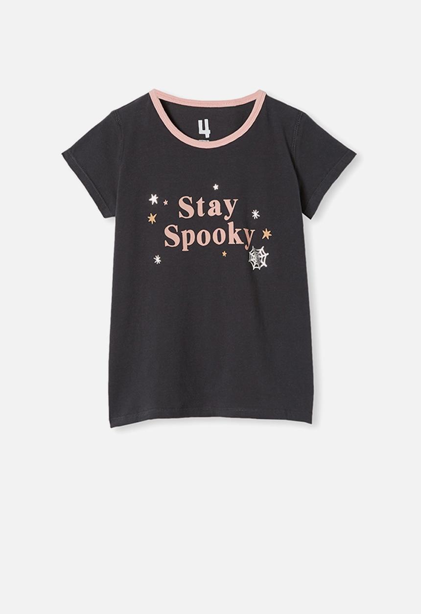 Cotton On - Harpa short sleeve pj set - phantom