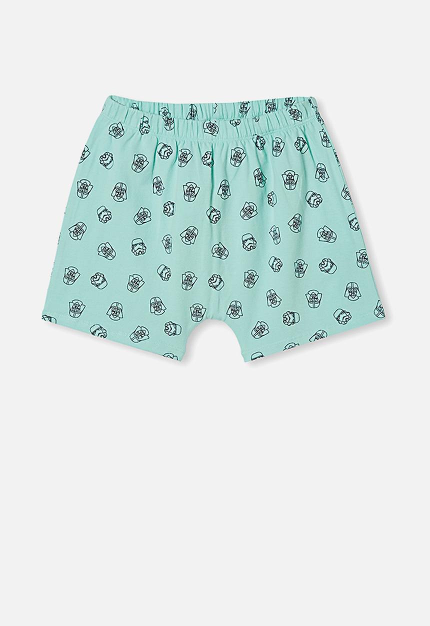 Cotton On - Hudson short sleeve pyjama set - mint breeze