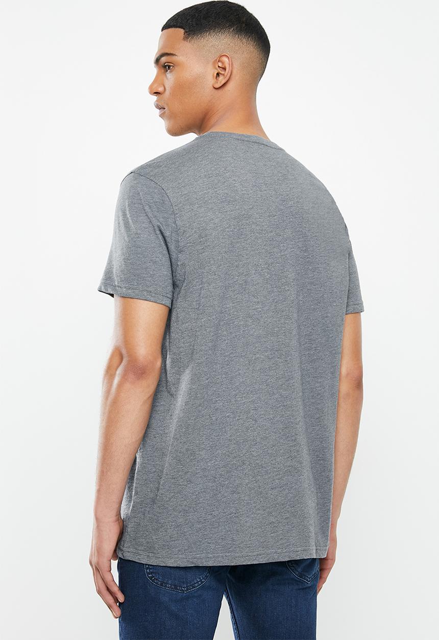 Lee  - Premium denim tee - dark grey