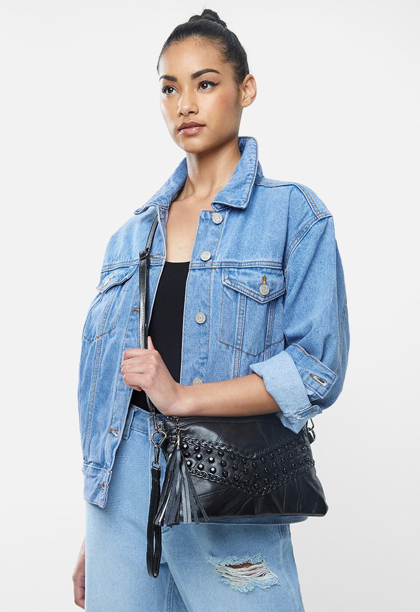 Superbalist - Studded crossbody - black