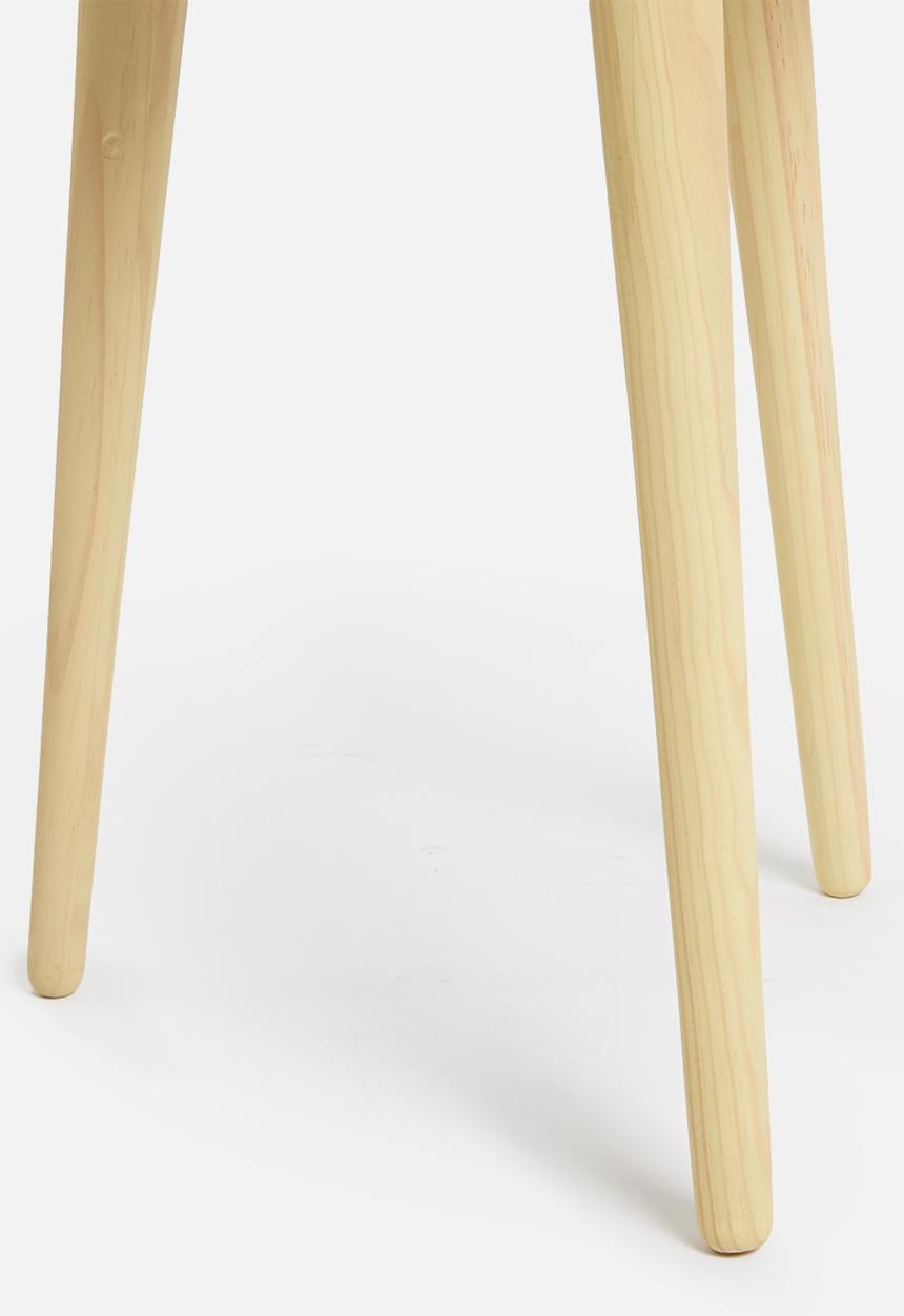 Sixth Floor - Oslo side table - charcoal